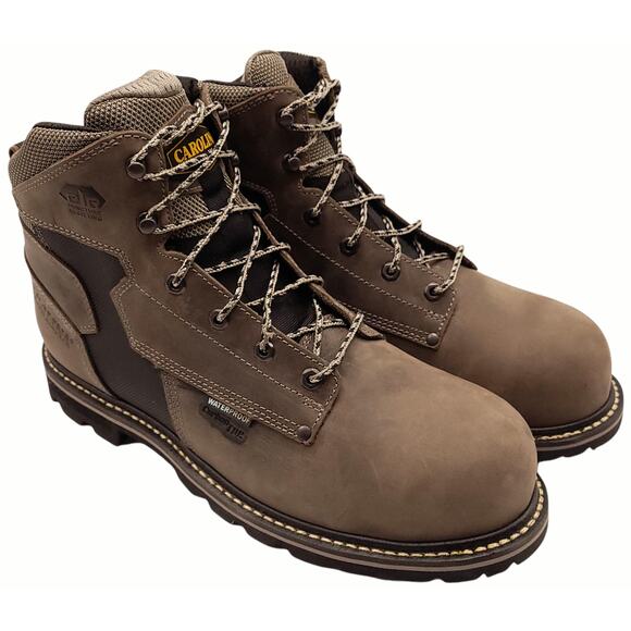 New Carolina Work Boots Waterproof I-BEAM 6" Carbon Composite Size 13 - Picture 2 of 14